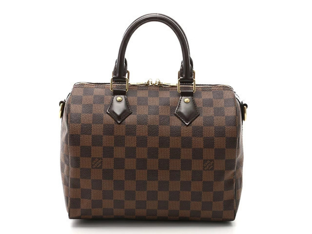 LOUIS VUITTON LV Speedy Bandouliere Shoulder Bag Damier